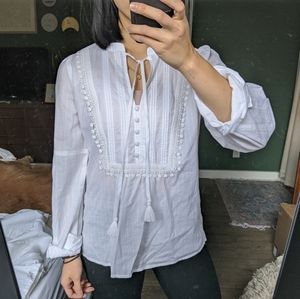 5for25 ❤️Boho white top